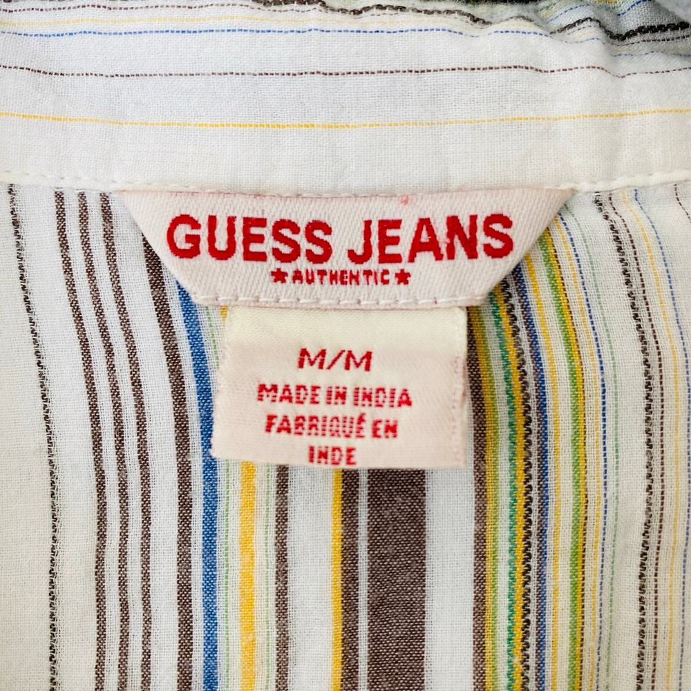 Vintage guess jeans striped western button down - Picture 4 of 6